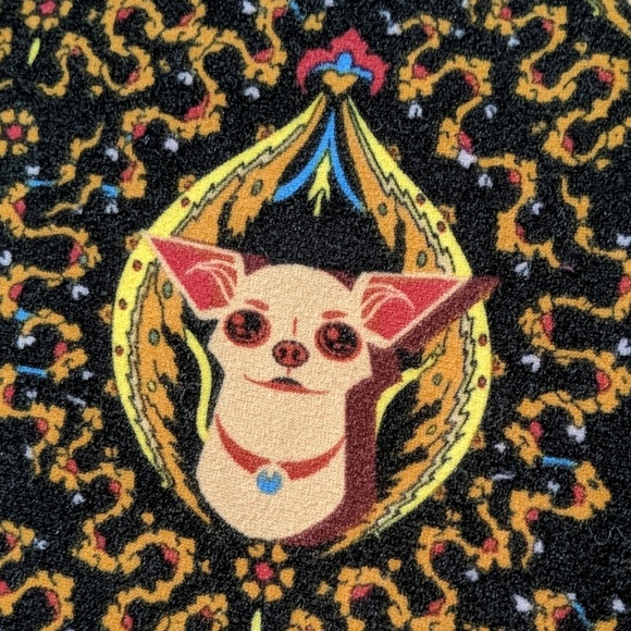 LuLaRoe Chihuahua OS Unicorn Leggings - Picture 2 of 2